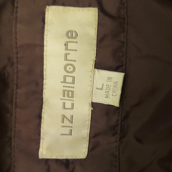 LIZ CLAIBORNE | DOWN COAT | SIZE LARGE - Picture 7 of 8